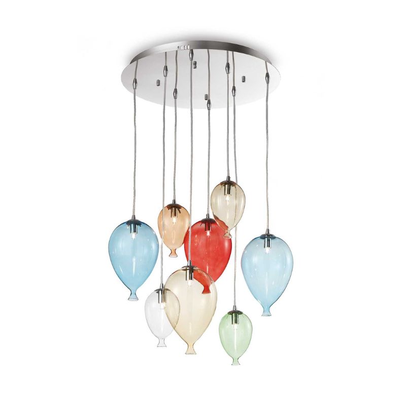 Ideal Lux - Pendant Lamp Clown Sp8 Color